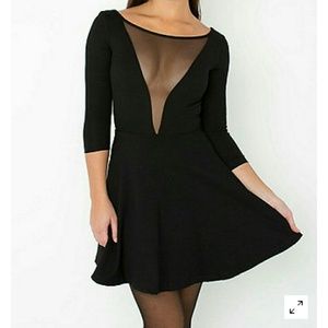 Ponte Gloria-V skater dress