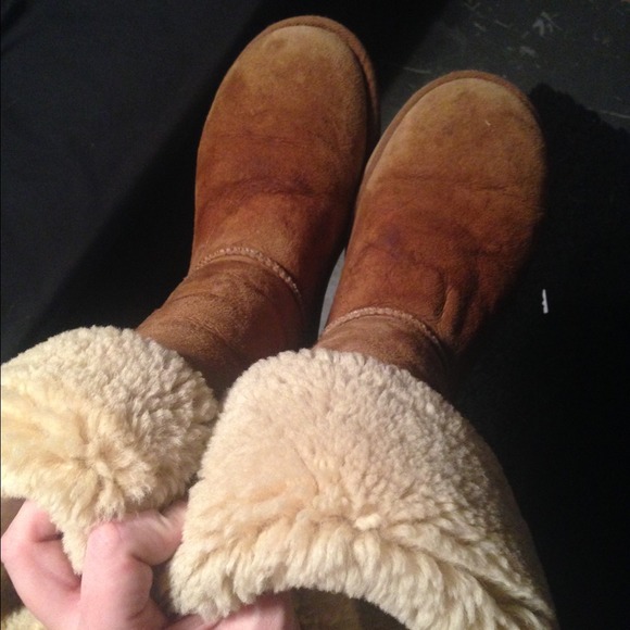 Chestnut brown uggs!