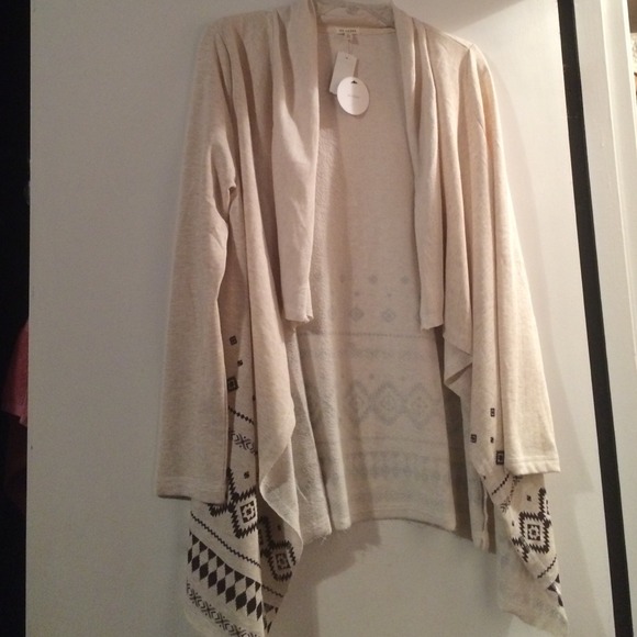 Aztec Print Cardigan