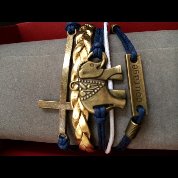 !! Sold!!Multi layer "courage" bracelet. Last one - Picture 2 of 4