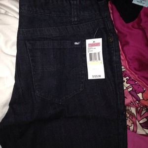 NWT vineyard vines dark washed jeans