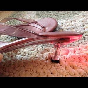 Light up kitten heels