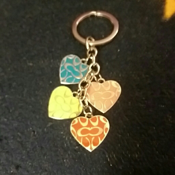 A coach keychain