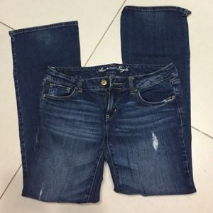 American Eagle Favorite Boyfriend Bootcut jeans