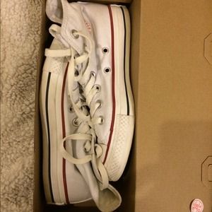 White high top converse