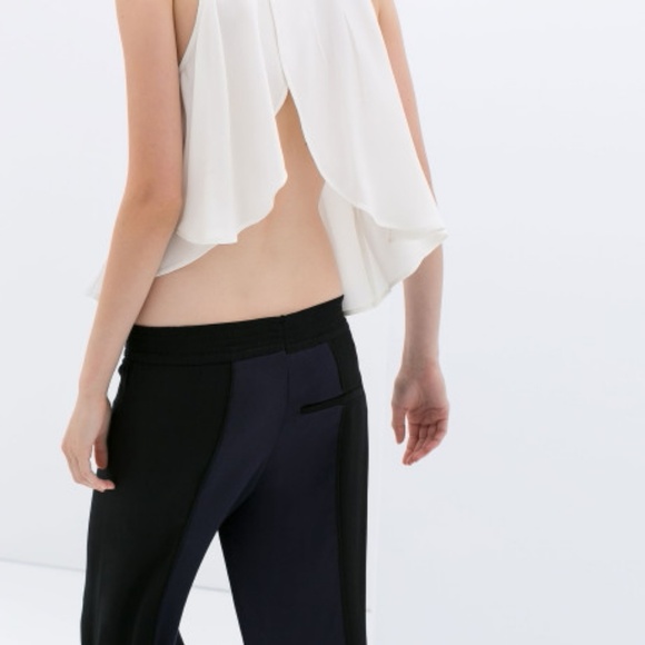 LOOKING FOR! Zara buckle back white top - Picture 2 of 3