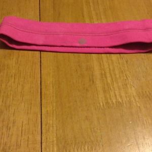 Pink lululemon headband