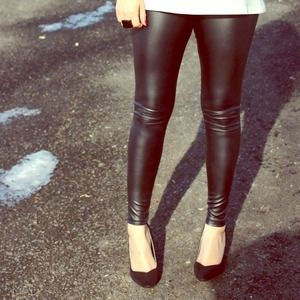 Faux Leather Leggings