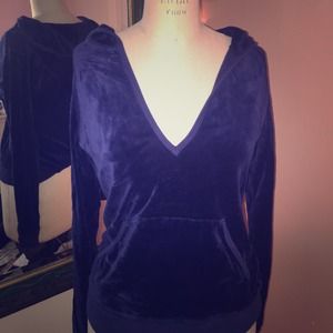 Juicy Couture V-necked Hoodie