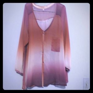Ombre blouse!!!