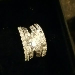 Absolute diamond accent ring brand new