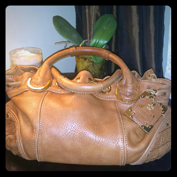 Juicy couture leather handbag