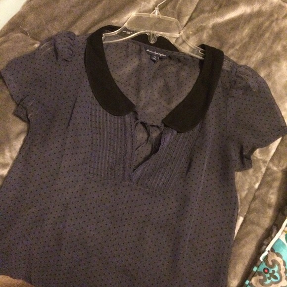 Adorable polka-dot top