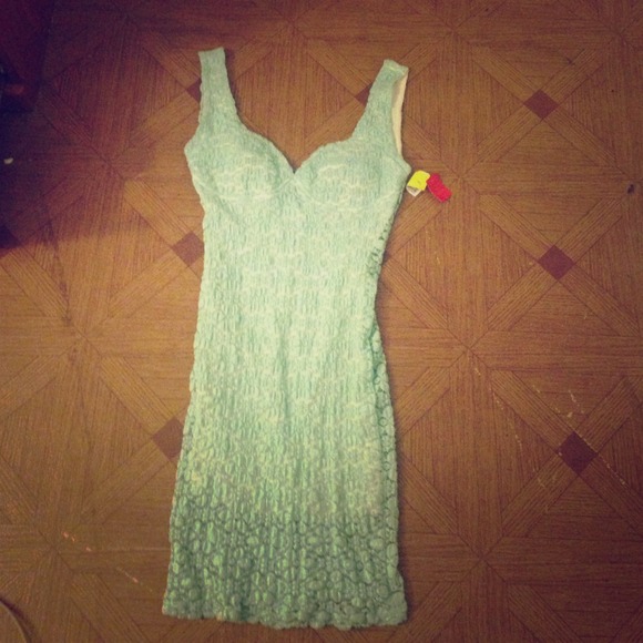 A blue flapper girl dress