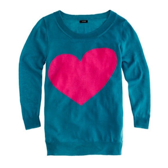 J. Crew Sweaters - 💥FLASH SALE🎉HP🎉 J. Crew Heart Me tippi sweater