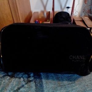 authentic chanel make up bag