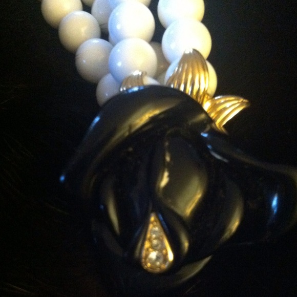 Kenneth Jay Lane Jewelry - SIGNED KJL MIDNIGHT ROSE RUBY LANE HAS IT $$130.00