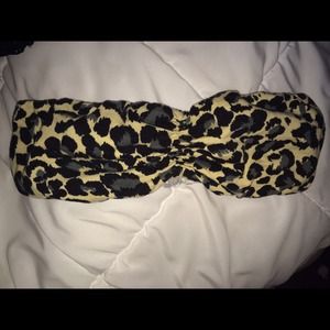 Reversible leopard and silk cream color