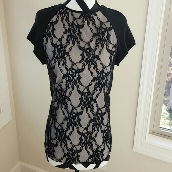 Zara Tops - 🎈SOLD IN BUNDLE 🎈Zara lace overlay top