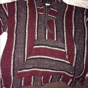 Warm, large baja jacket!