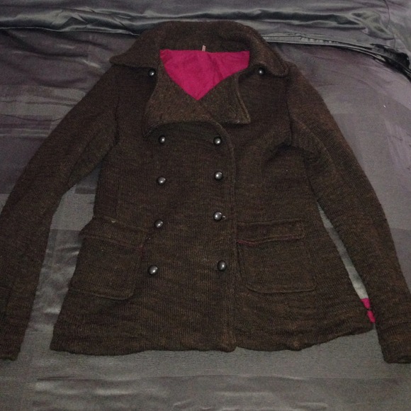 Free people sweater coat