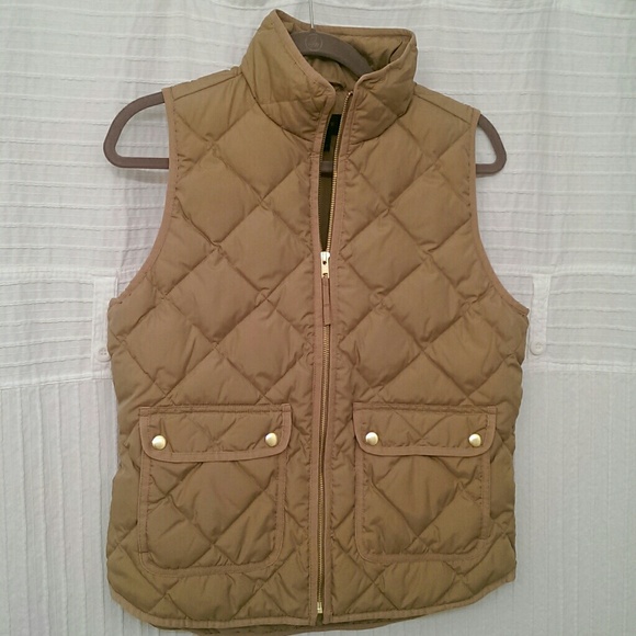 NWT J. Crew Excursion Quilted Puffer Vest