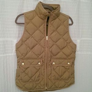 NWT J. Crew Excursion Quilted Puffer Vest