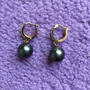 14k tahitian pearl