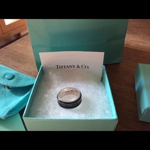 Tiffany 1837 Ring - Sterling Silver and Titanium