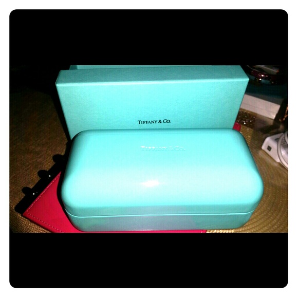 Tiffany and Co. Sunglass Case and box