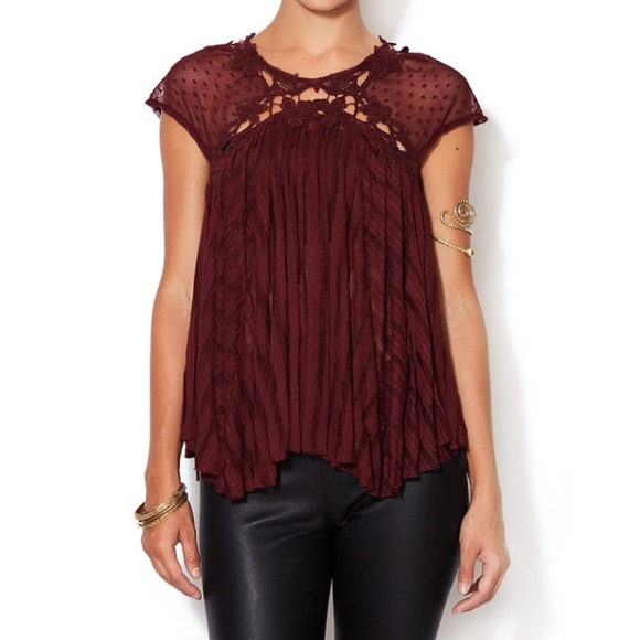 Free People Tops - Brand New! Free people stars align cap sleeve top
