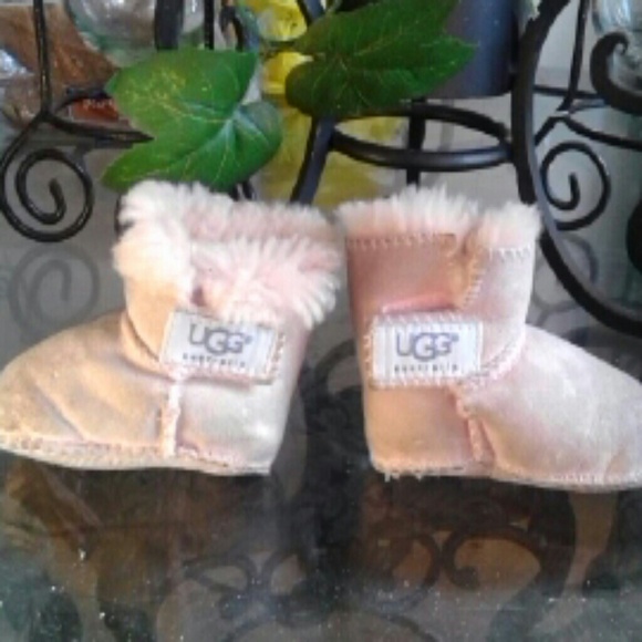 Light pink infant ugg boots
