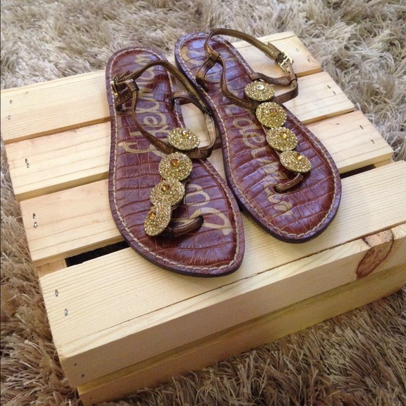 Sam Edelman Gold sandals