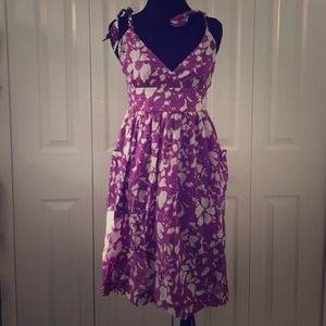 Purple sundress