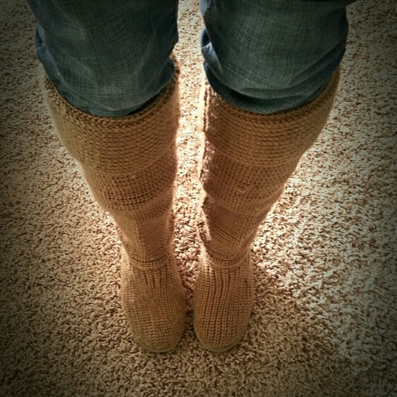 Cable Sweater boot