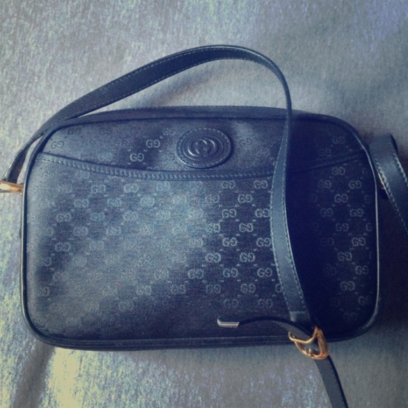 Gucci Handbags - Black vintage gucci bag
