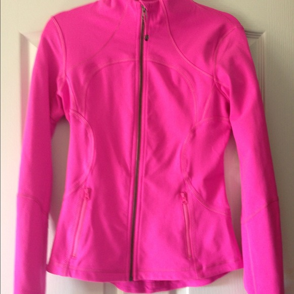 Hot pink Lululemon Forme Jacket!