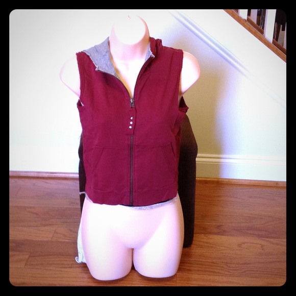 Maroon vest