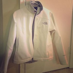 White Northface Jacket