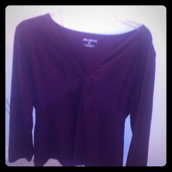 Eddie Bauer Tops - Long sleeve blouse Purple with design Eddie Bauer Tops - Long sleeve blouse Purple with design