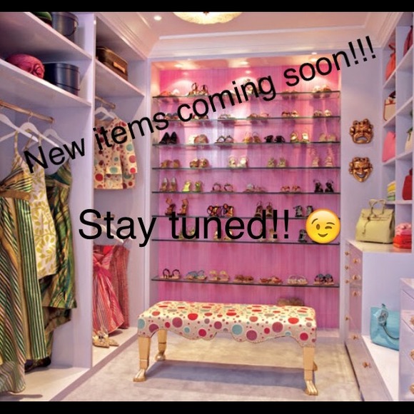Very trendy items coming soon ladies stay tuned!!