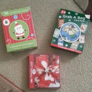 @hrsz..Bundle 6 bxs of Christmas Cards..total 76..