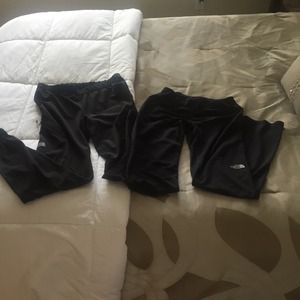 North face pants duo