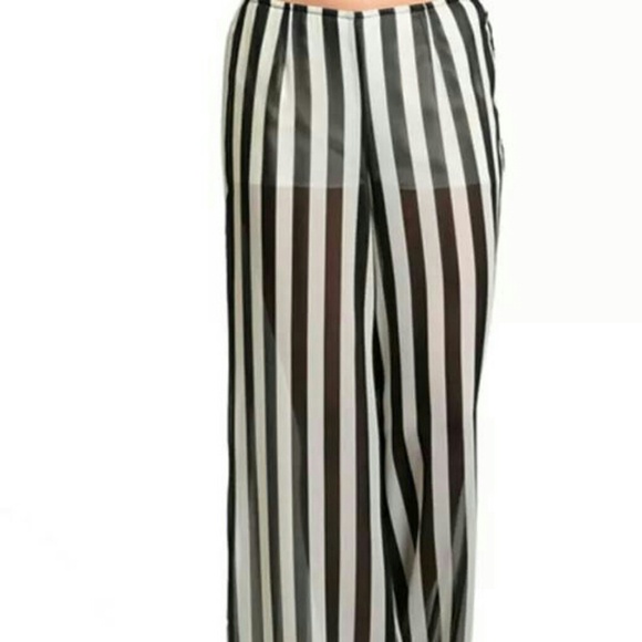 Stipped pallozzo pants!!