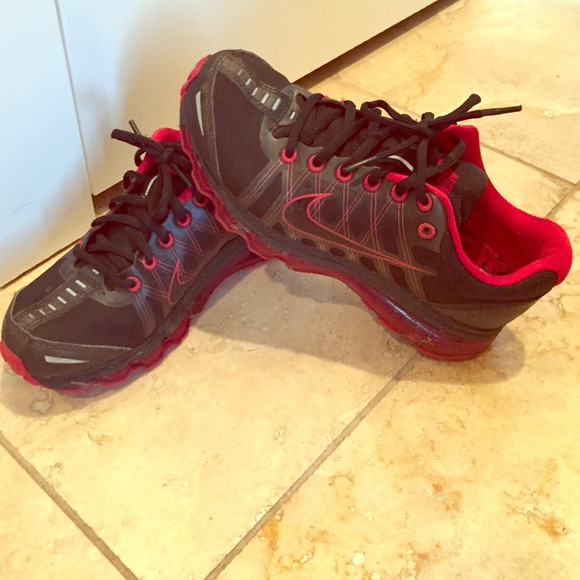 Black and red Nike