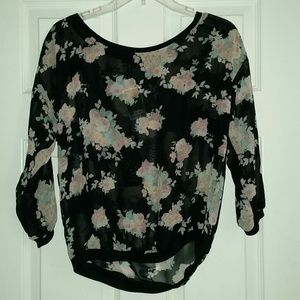 Chiffon floral top