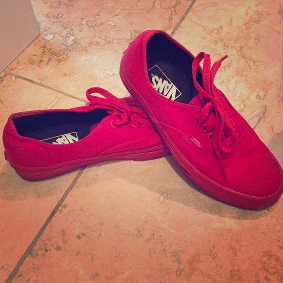Red vans