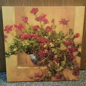 🌿🌺 Ivy Geranium Painting By Philip Craig 🌺 🌿