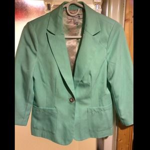 Forever 21 mint green blazer