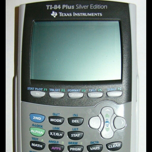 Ti 84 plus silver edition